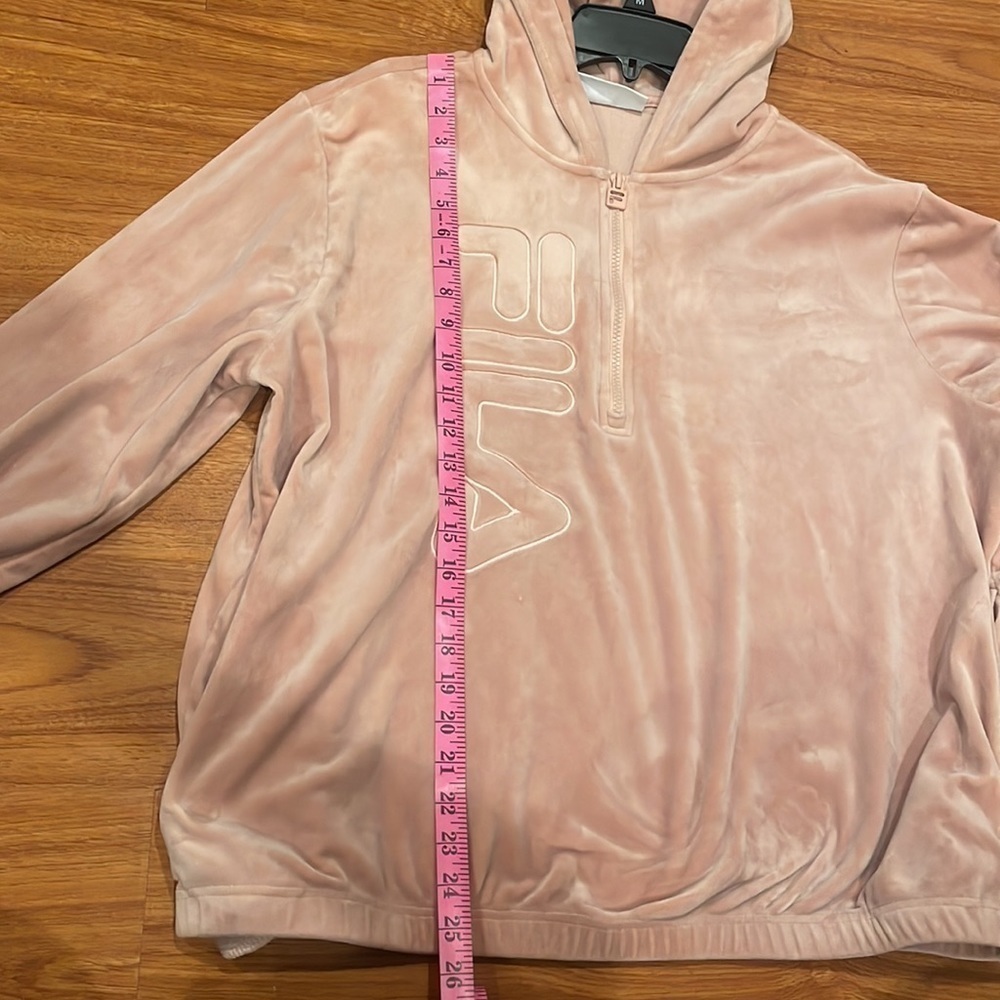 EUC Fila Womens Plus Size Sweater size XXL LIGHT PINK - Picture 11 of 13